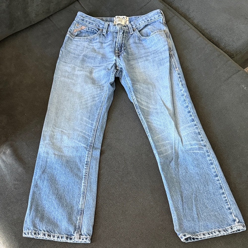 Ariat Light Blue Men's Bootcut Jeans
